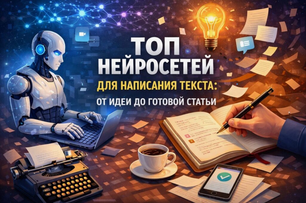 Как написать статью через нейросеть