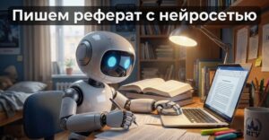 Как написать реферат через нейросеть