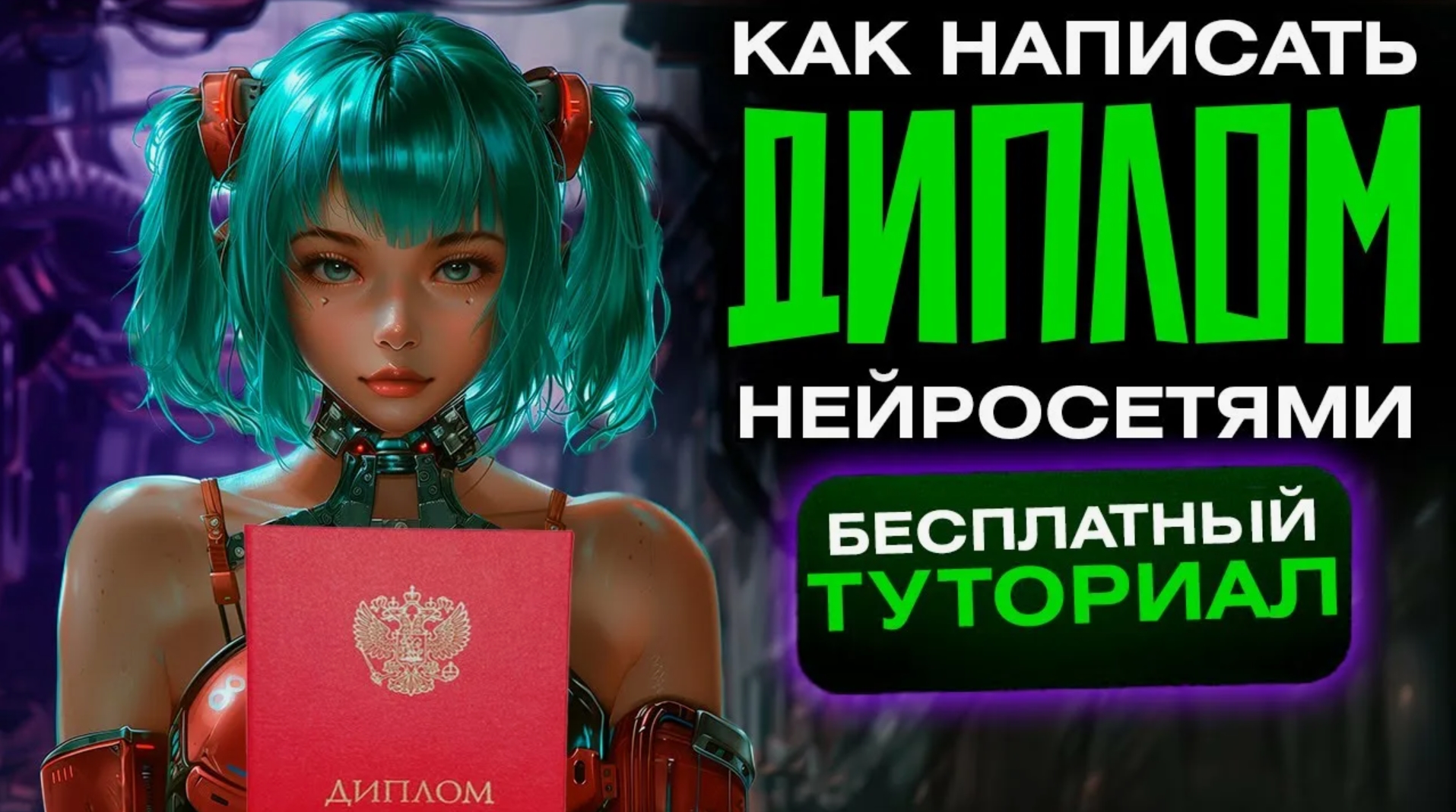 Как написать дипломную работу через нейросеть