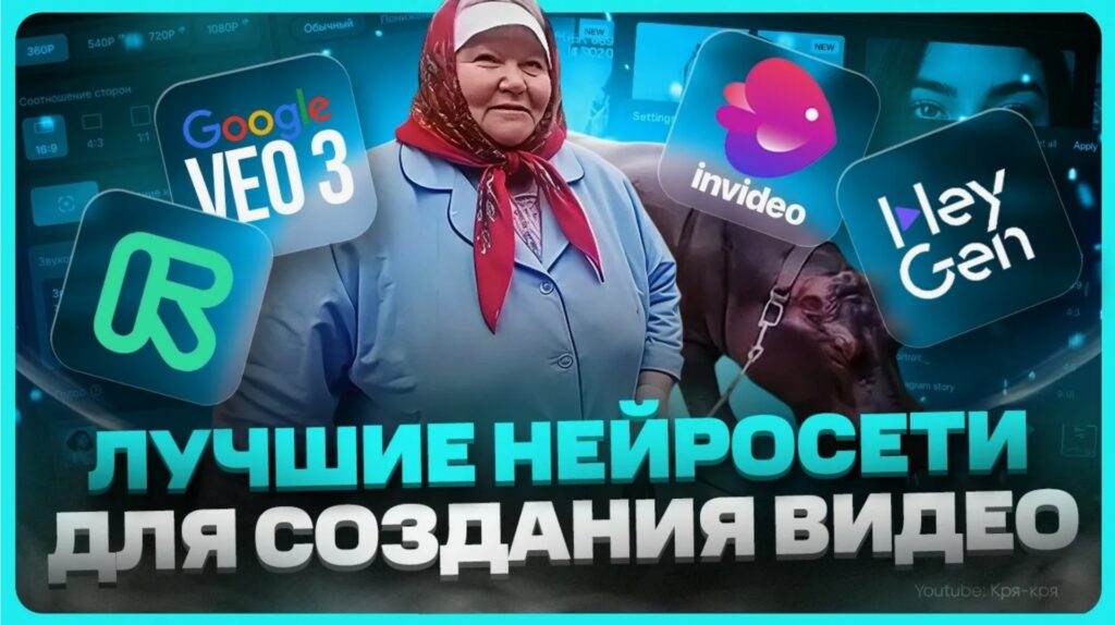 нейросети для генерации видео